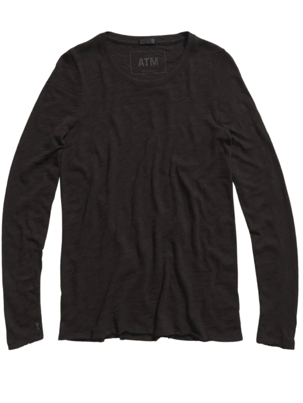ATM Anthony Thomas Melillo Slub Jersey Long Sleeve Crew